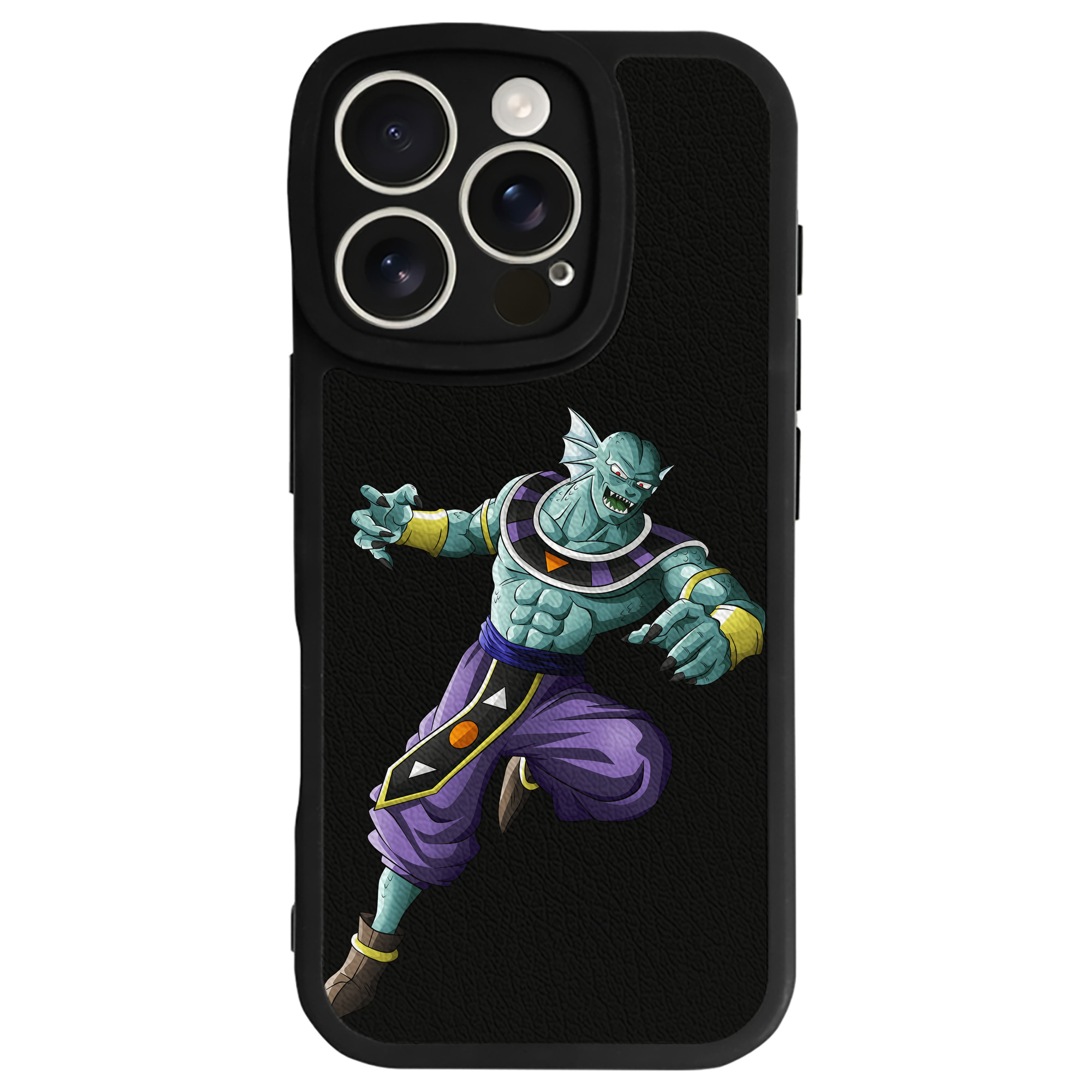 （画像用） ドラゴンボール DRAGON BALL 【iPhone 16シリーズ対応】シリコンスマホケース（レザー調） 材質：シリコン